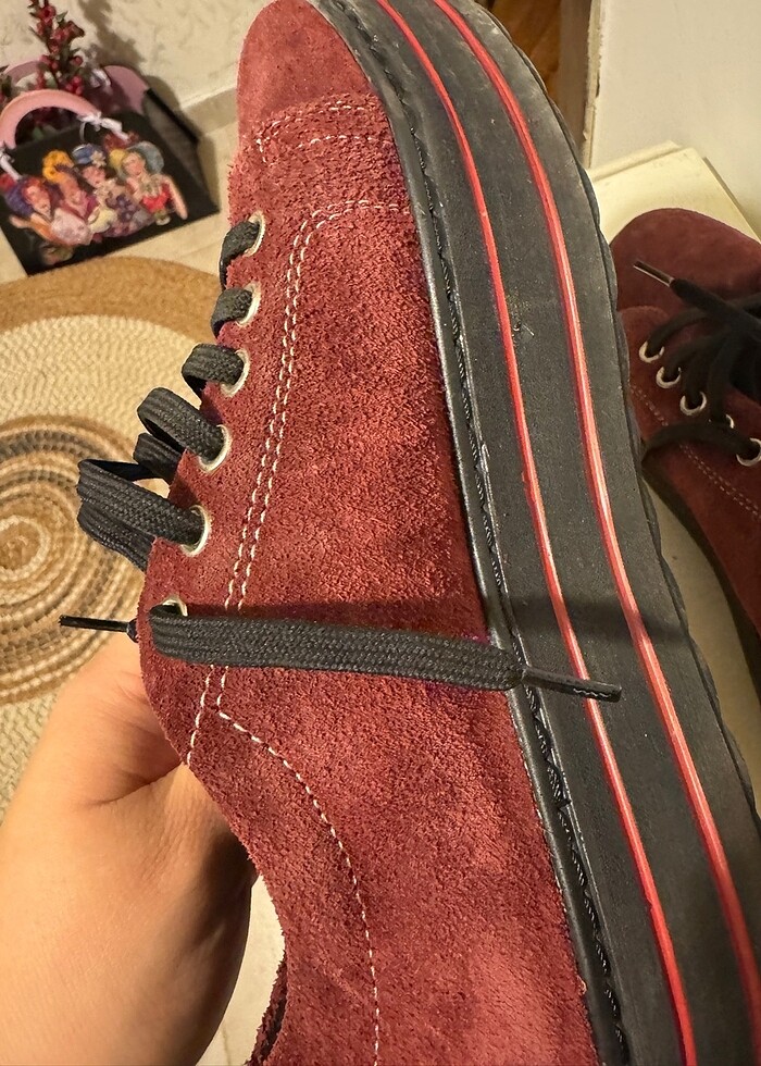 Greyder bordo ayakkabı - Görsel 5