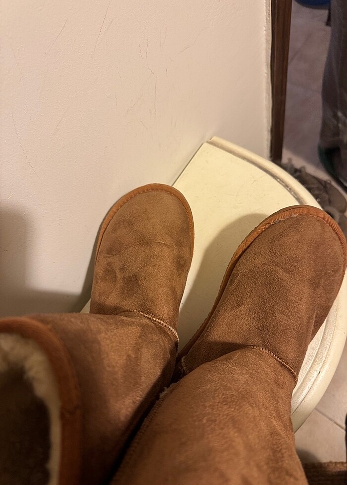 Ugg model içi kürklü bot (orjinal değil) - Görsel 3