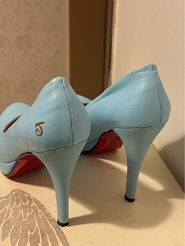 Taymir platform topuklu ayakkabı - Görsel 4