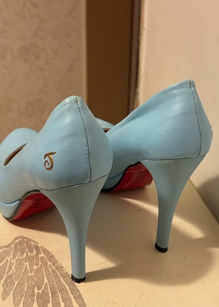 Taymir platform topuklu ayakkabı - Görsel 4