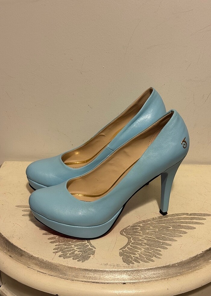 Taymir platform topuklu ayakkabı - Görsel 3