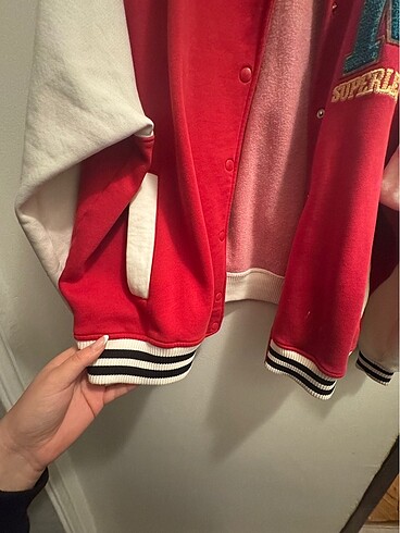 Mavi marka kolej ceketi - Görsel 6