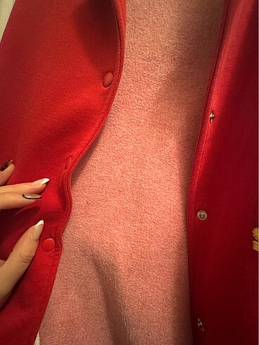 Mavi marka kolej ceketi - Görsel 4