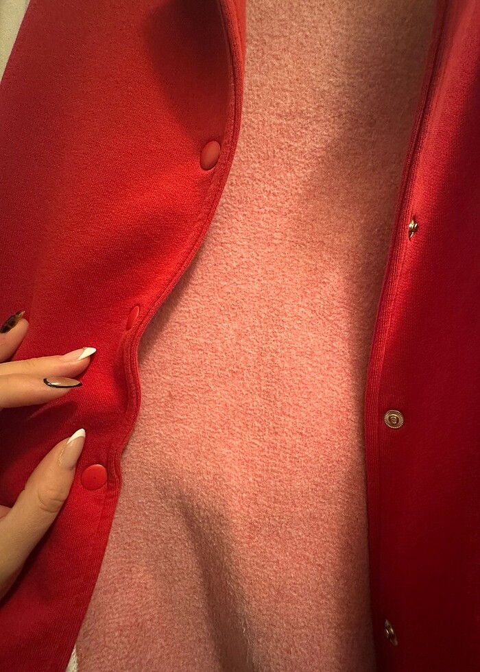 Mavi marka kolej ceketi - Görsel 4