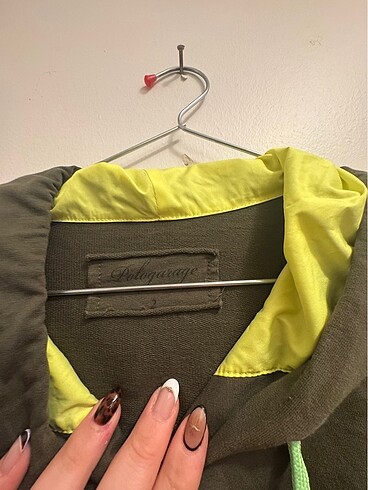 Polo garage crop sweat - Görsel 4