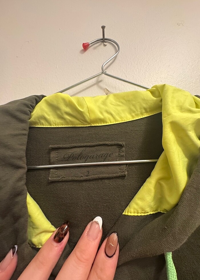 Polo garage crop sweat - Görsel 4