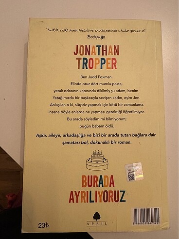 Burada Ayrılıyoruz (Jonathan Tropper) - Görsel 2
