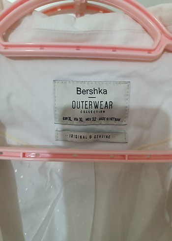 Düğmeli Beyaz Keten Kadın Blazer - Görsel 2