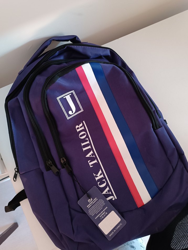 Jack Tailor Mor Renkli Sırt Çantası - Görsel 2
