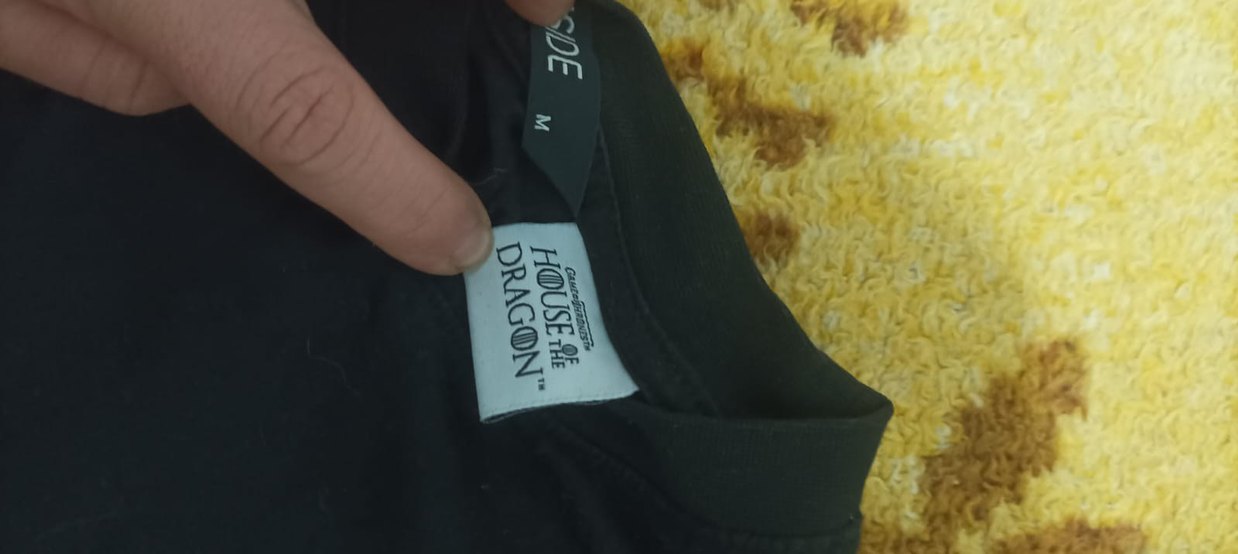 Siyah Baskılı Uzun Kollu Erkek Tişört defacto - Görsel 3