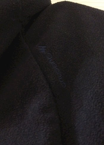 Quechua Kadın Siyah Yarım Fermuarlı Sweatshirt