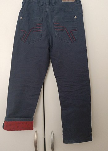 Erkek Çocuk Gri Denim Regular Fit Pantolon - Görsel 5
