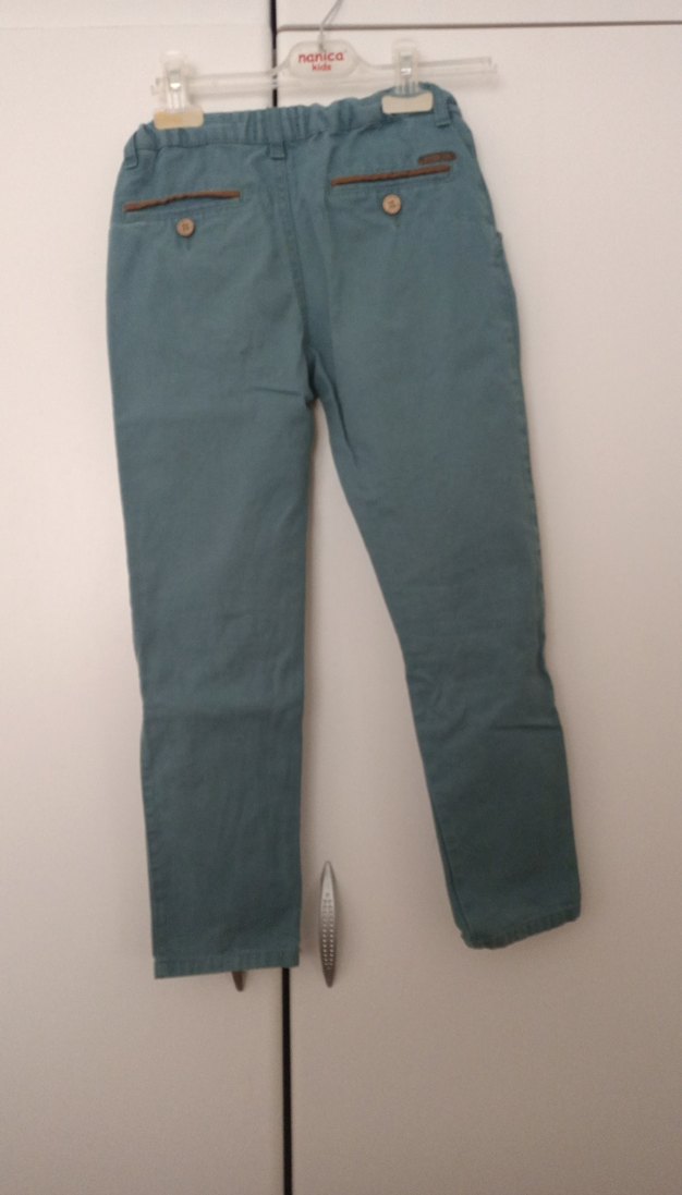 Erkek Çocuk Gri Denim Pantolon - Görsel 4