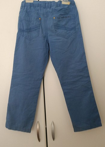 Erkek Çocuk Mavi Denim Pantolon - Görsel 4