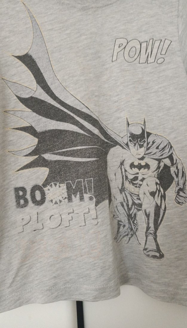 Erkek Çocuk Gri Uzun Kollu Baskılı Sweatshirt - Görsel 3