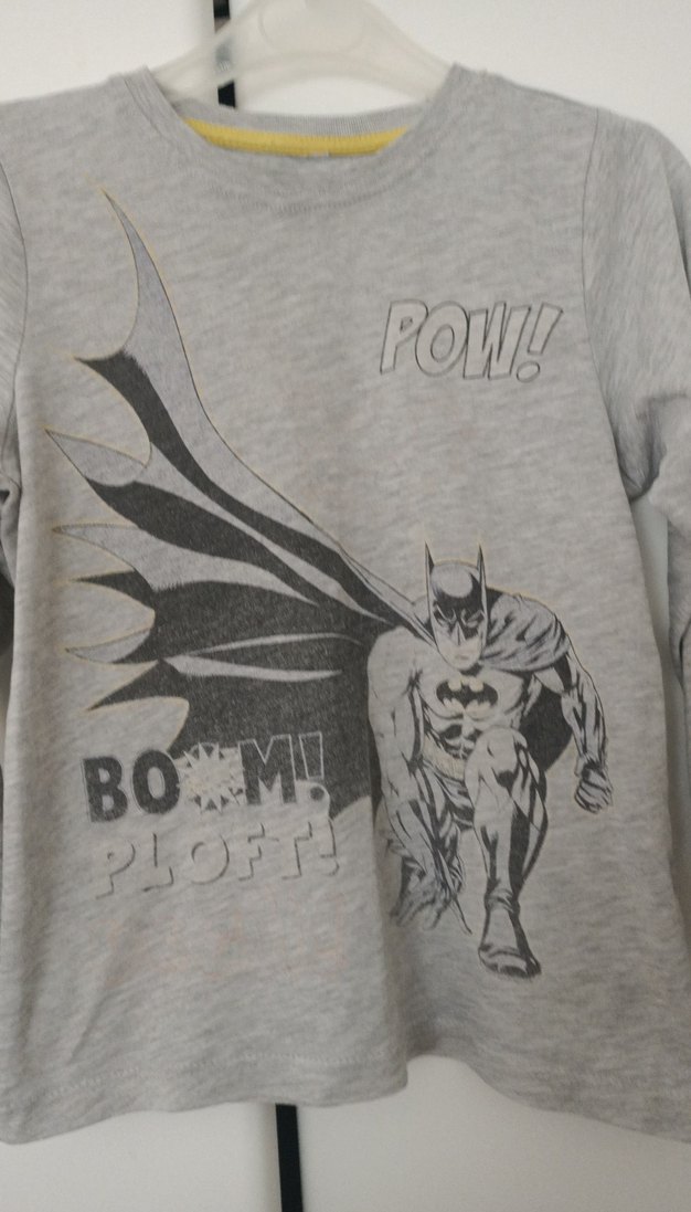 Erkek Çocuk Gri Uzun Kollu Baskılı Sweatshirt - Görsel 2