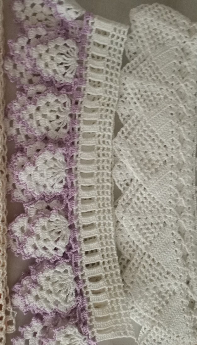 El yapımı bohem dantel havlu kenari - Görsel 5