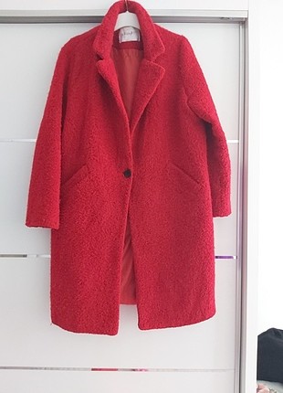 Kırmızı Peluş Kaban 