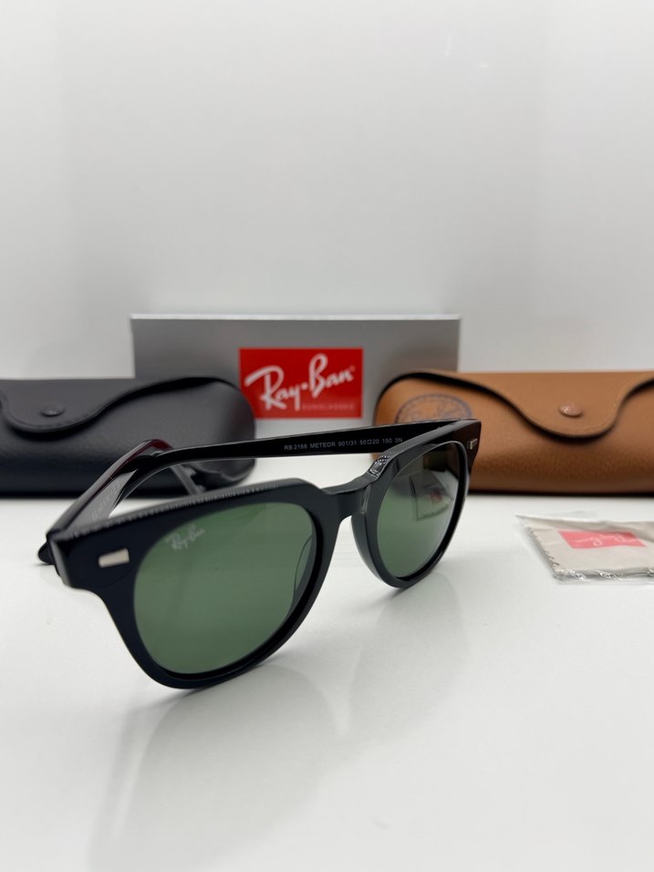 Ray-Ban Siyah Kadın Gözlüğü Tokalı - Görsel 2