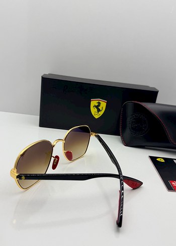 Ray-Ban Koyu Kahverengi Erkek Güneş Gözlüğü - Görsel 3