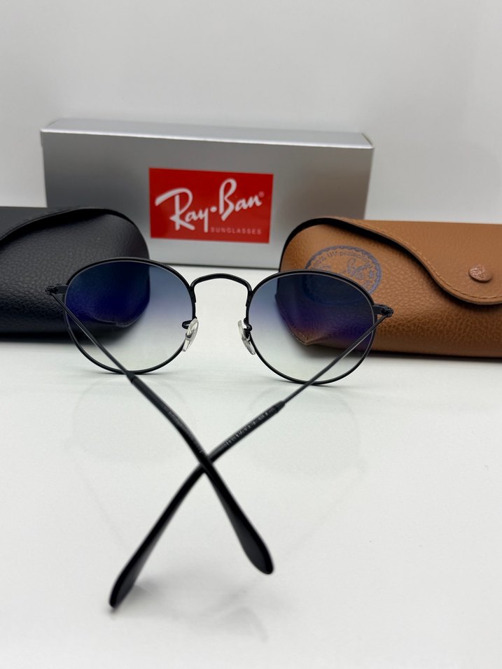 Ray-Ban Gri Minimalist Erkek Güneş Gözlüğü - Görsel 3