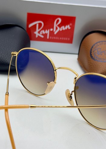 Ray-Ban Bej Parlak Tokalı Kadın Gözlüğü - Görsel 3