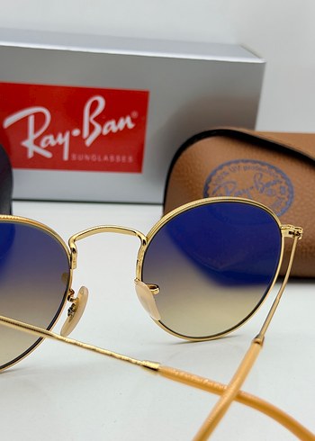 Ray-Ban Bej Parlak Tokalı Kadın Gözlüğü - Görsel 4