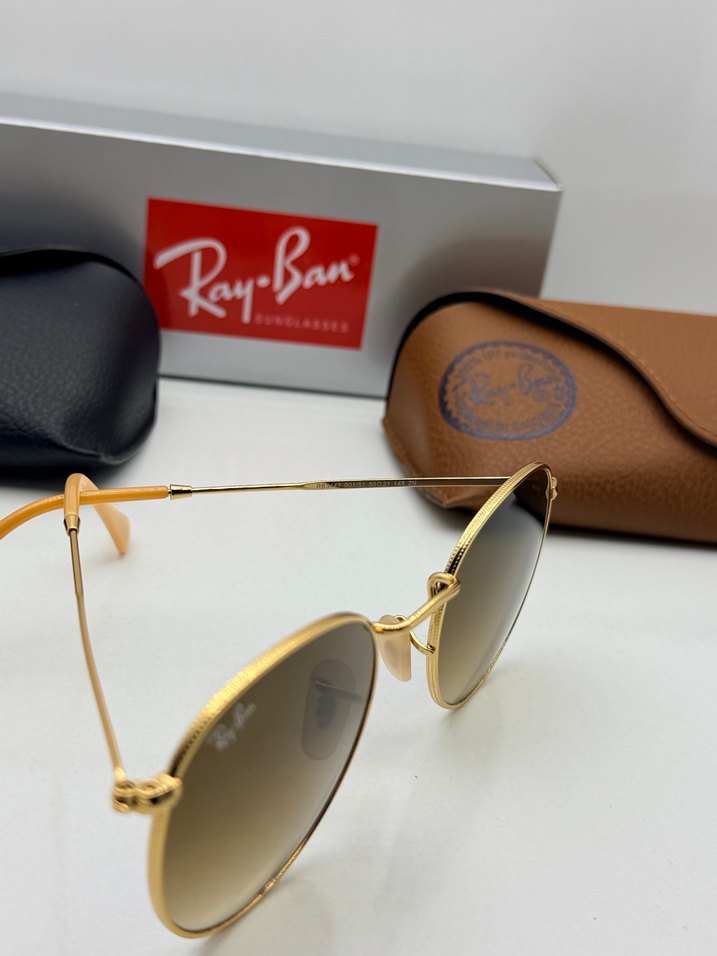 Ray-Ban Bej Parlak Tokalı Kadın Gözlüğü - Görsel 5
