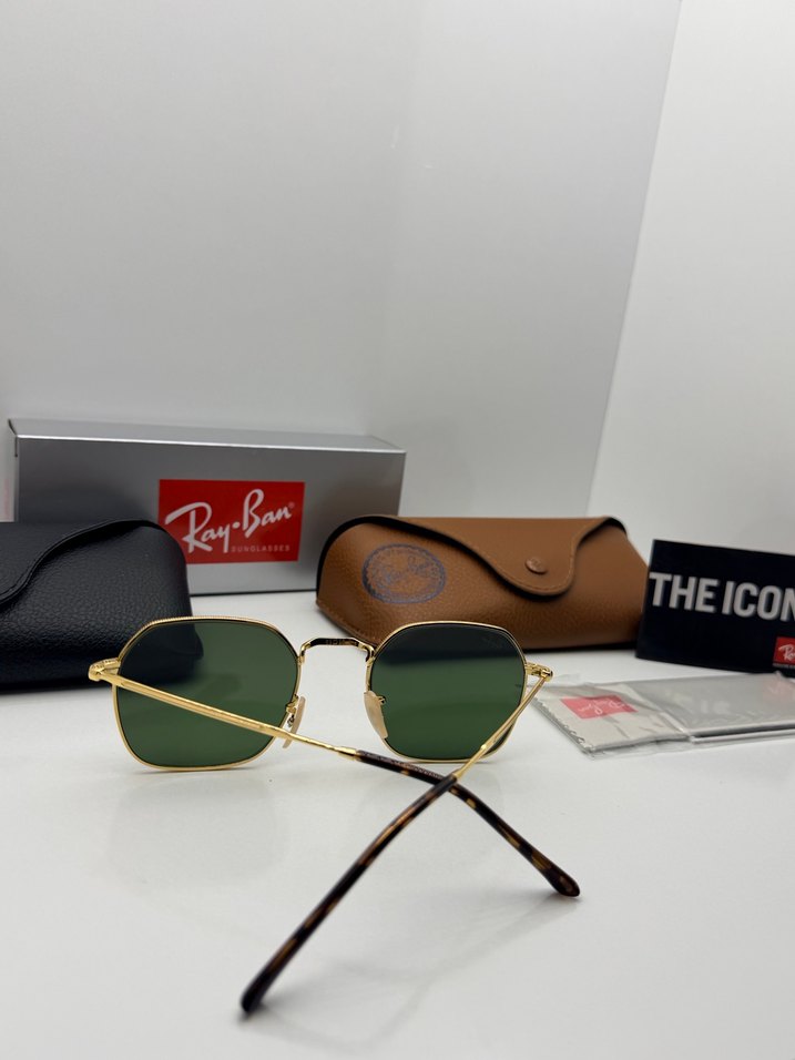 Ray-Ban Klasik Altın Kadın Güneş Gözlüğü - Görsel 4