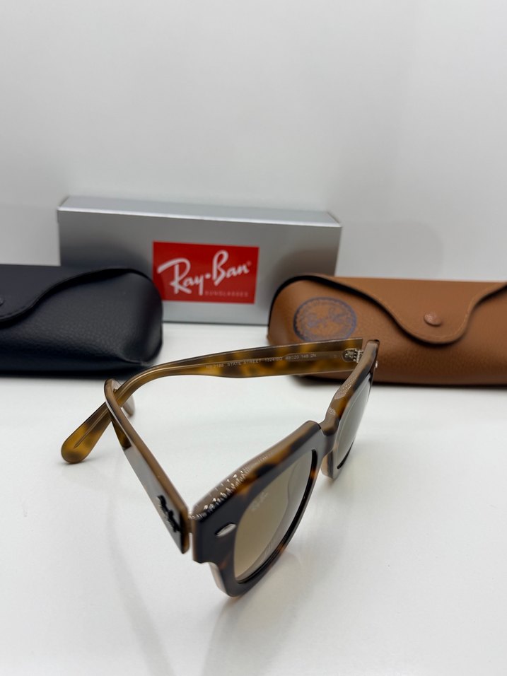 Ray-Ban Klasik Kahverengi Tokalı Gözlük - Görsel 2