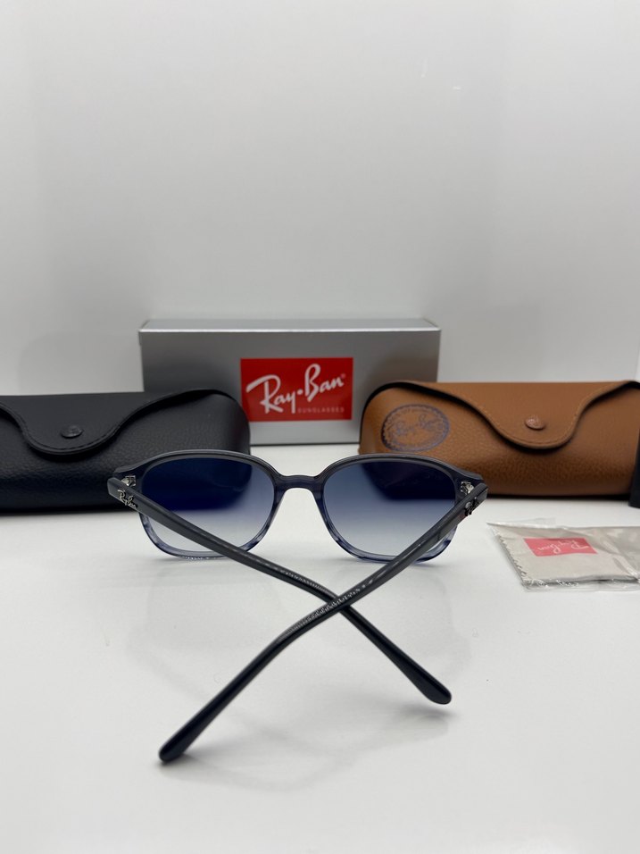 Ray-Ban Gri Modern Erkek Güneş Gözlüğü - Görsel 4