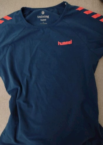Hummel Hummel Lacivert Kısa Kollu Spor Tişört