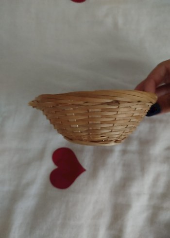 Ikea Bej Hasır Sepet