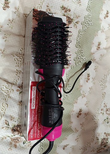 Pembe Oval Tasarımlı Saç Şekillendirici - Görsel 2