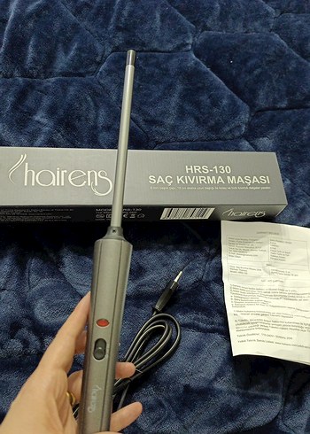 Hairens HRS-130 Gri Saç Kıvırma Maşası - Görsel 4