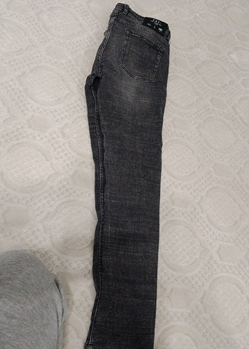 Gri Erkek Slim Fit Denim Jean - Görsel 3