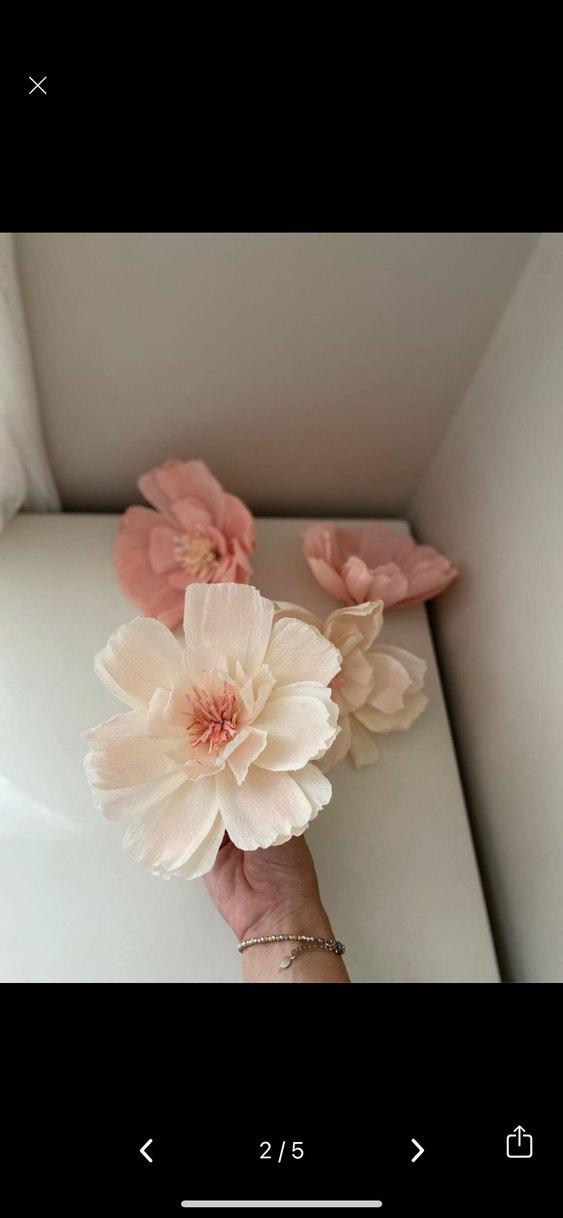 Kağıt çiçek - Görsel 2