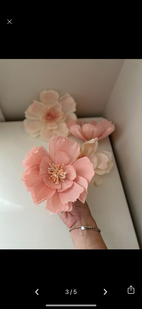 Kağıt çiçek - Görsel 3