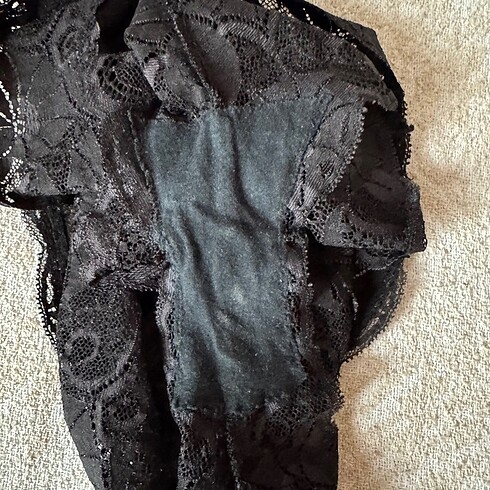 xl Beden siyah Renk Çok seksi ful dantelli siyah boxerim