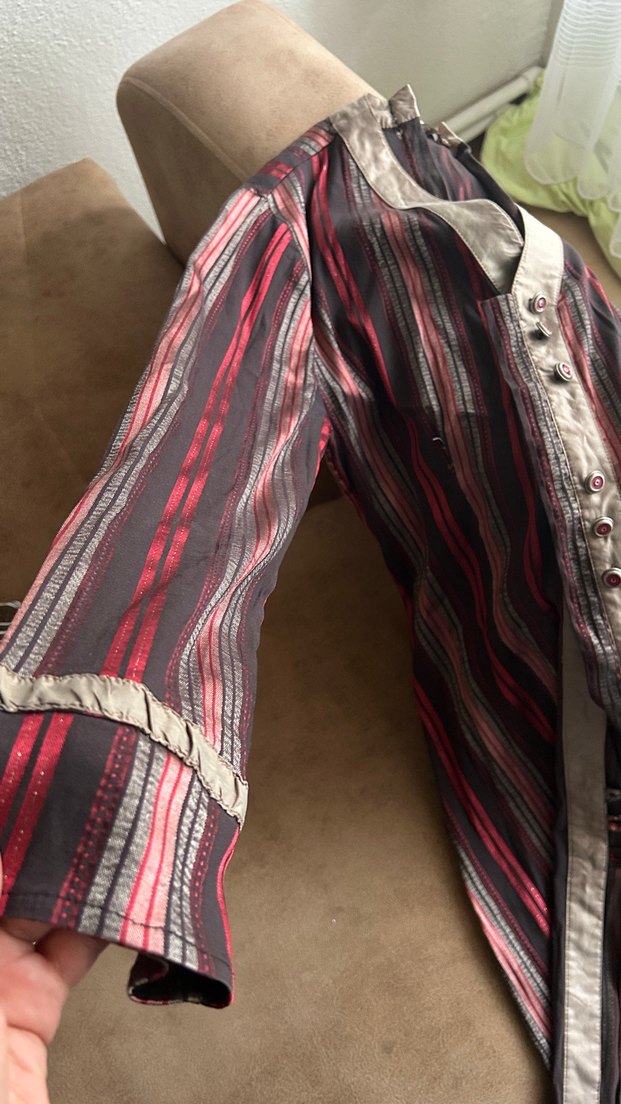 Uzun Bohem Kadın Gömlek Düğmeli - Görsel 3