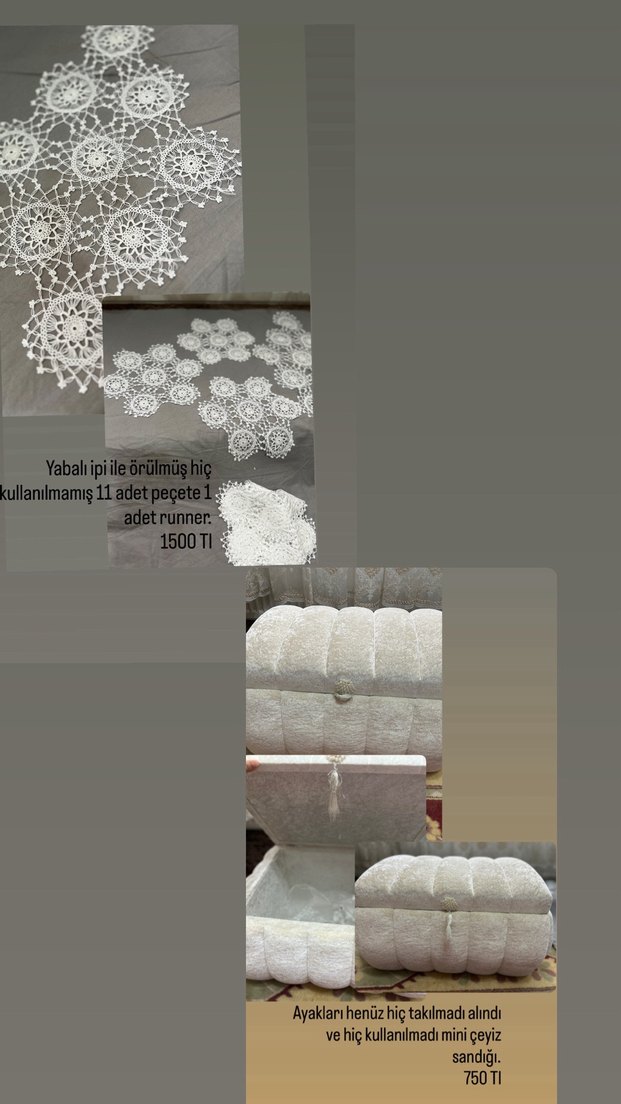 Bohem El İşi Dantel Masa Örtüsü - Görsel 4