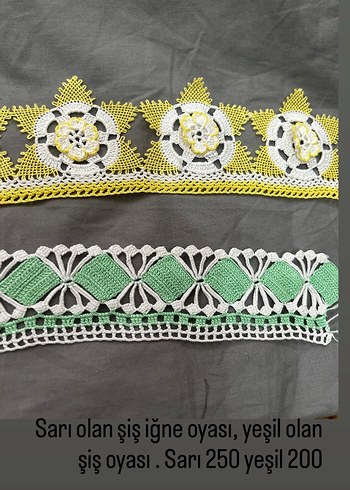 El Yapımı Bohem Dantel Şeritler - Görsel 2