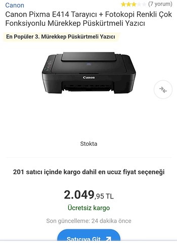 Canon Siyah-beyaz renkli yazıcı tarayıcı - Görsel 2