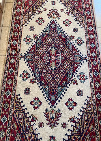 Çok Renkli Desenli Geleneksel Halı - Görsel 6