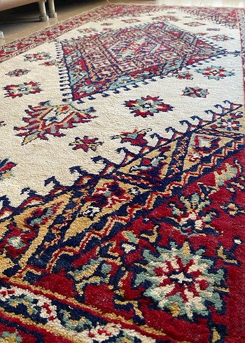 Çok Renkli Desenli Geleneksel Halı - Görsel 5