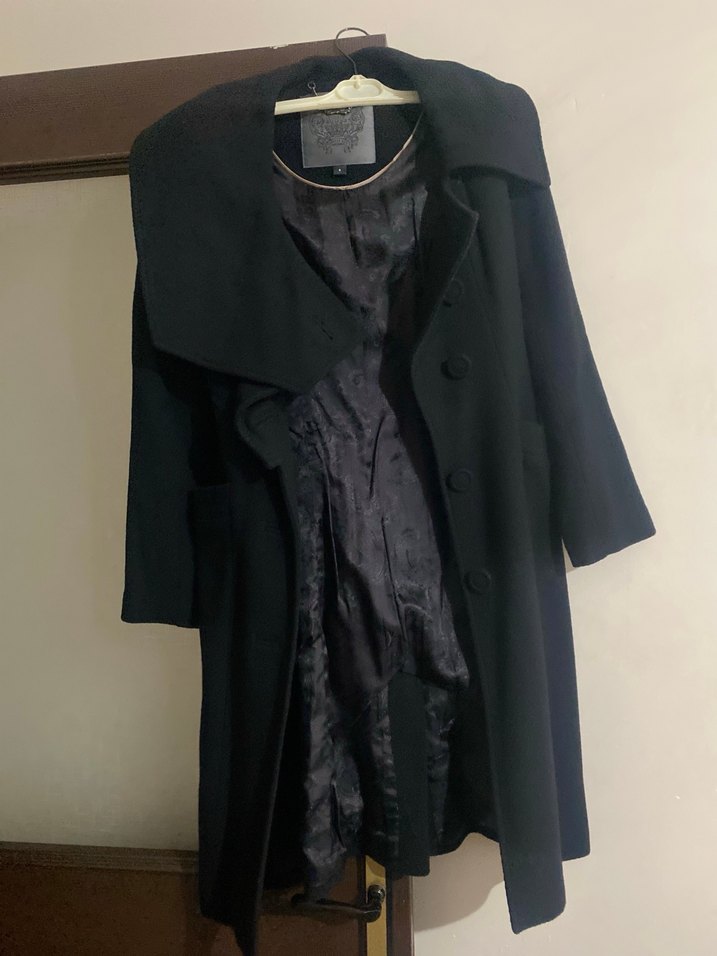 Forever New Siyah Klasik Kaban  34 Beden - Görsel 4