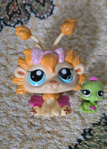 Littlest Pet Shop Aslan Peri Miniş ve Tırtıl
