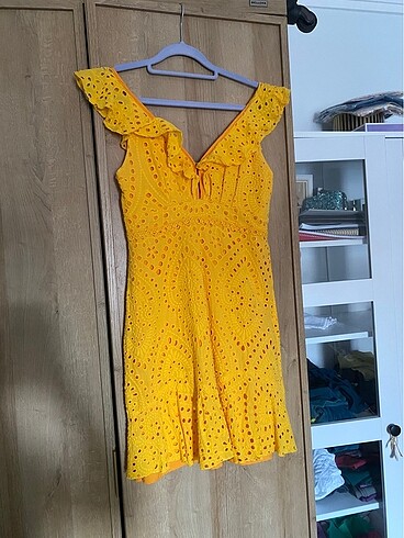 Twist Twist sarı elbise