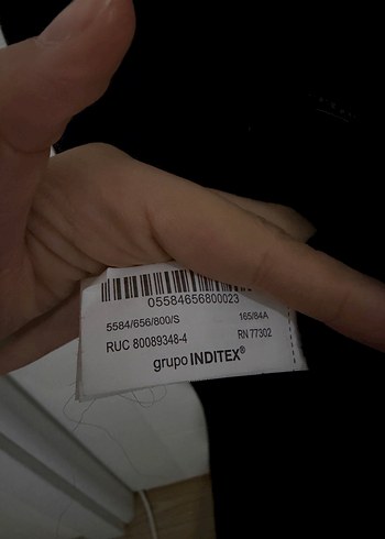 Siyah Beyaz Uzun Halter Yaka Elbise - Görsel 4