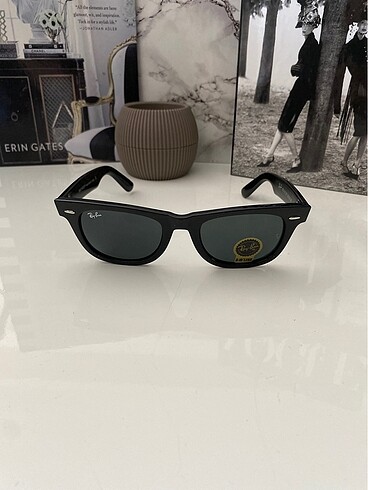  Beden siyah Renk Rayban 2140 wayfarer güneş gözlüğü